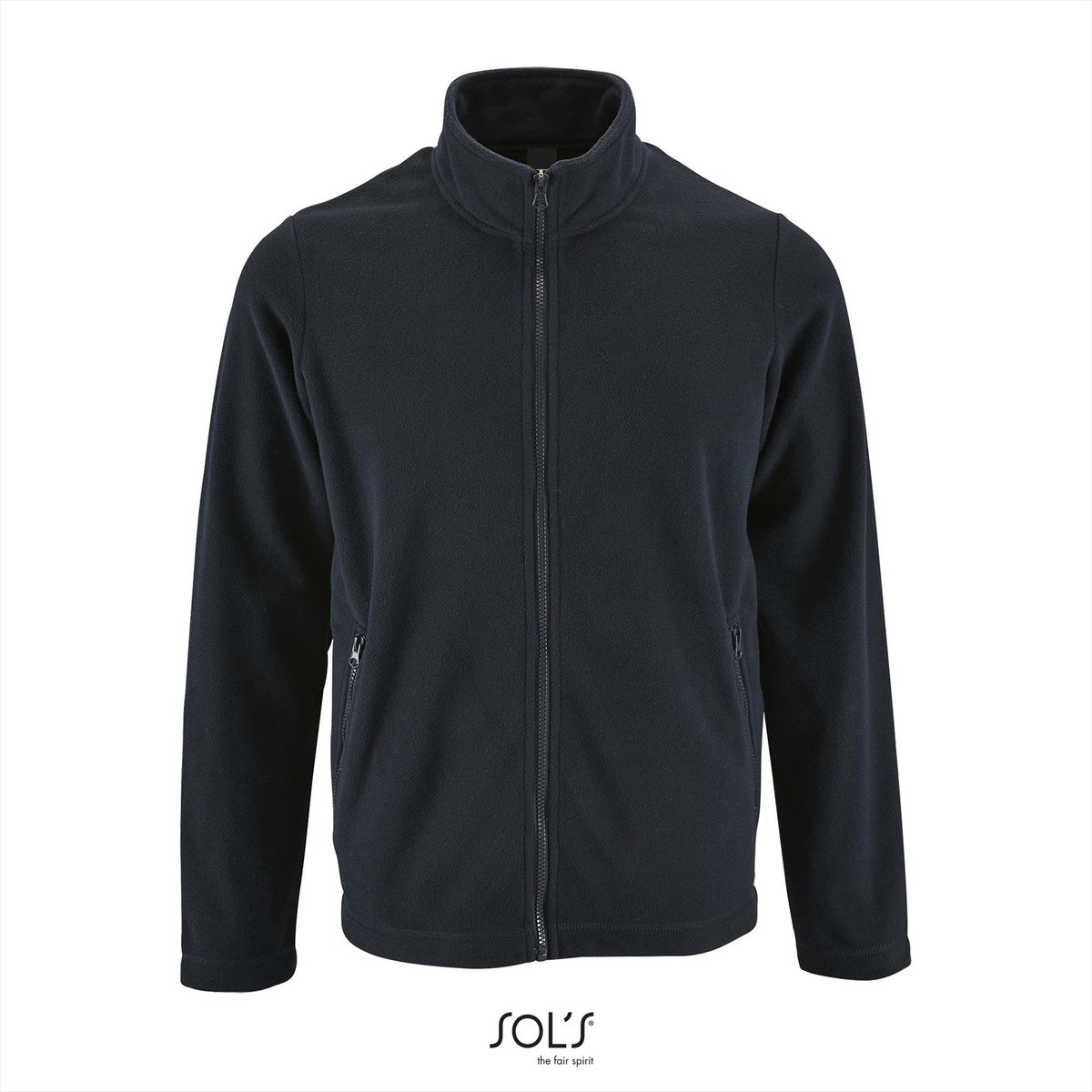 SOL’S Men´s Plain Fleece Jacket Norman L02093 Blauw