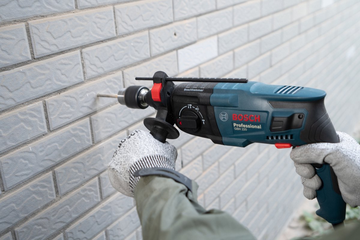 Perforateur Bosch Professional GBH 2-21 SDS Plus - 720W - 2.0J - 3 Modes Perçage/Frappe/Burinage - Coffret Inclus