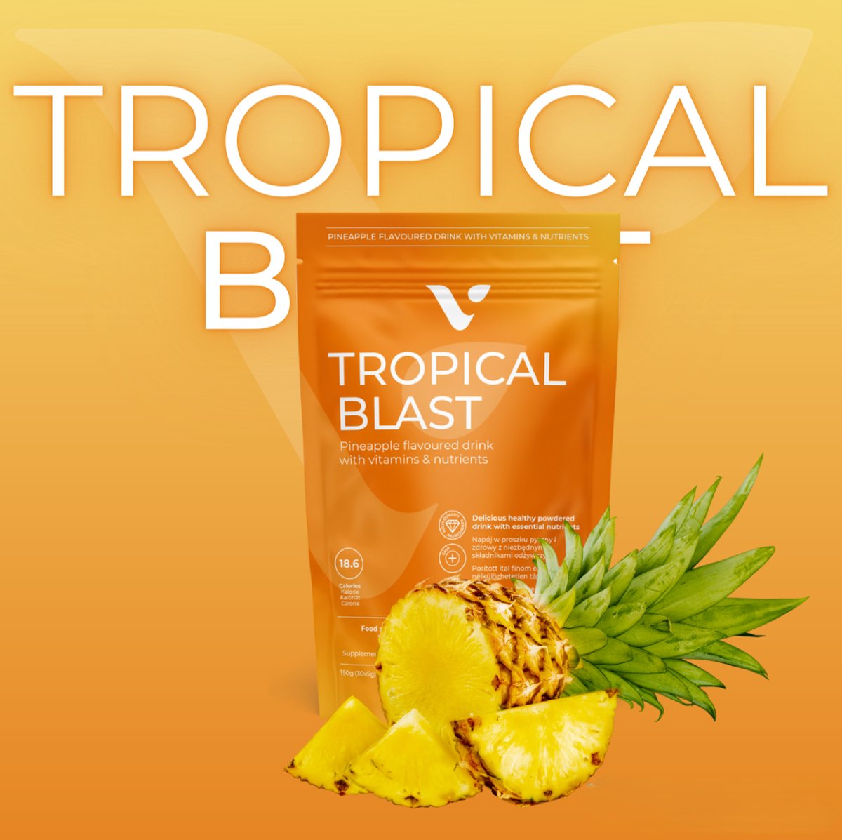 Goedkoopste Valentus Prevail Tropical Blast - 30 zakjes - maandverpakking