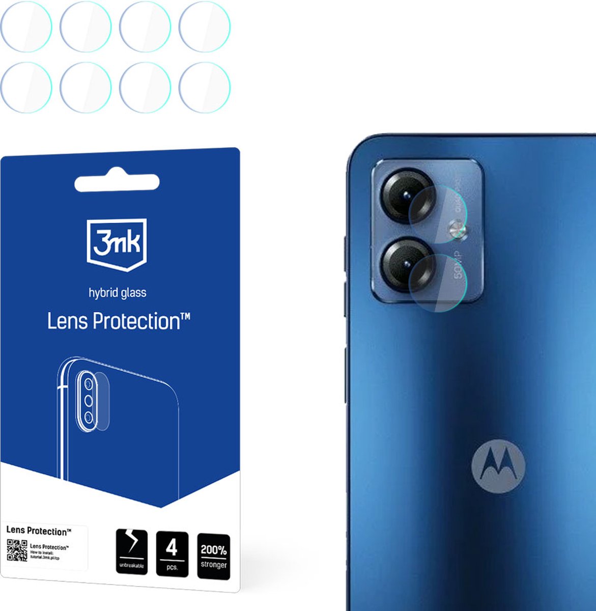 Motorola Moto G14 - 3mk Lens Protection