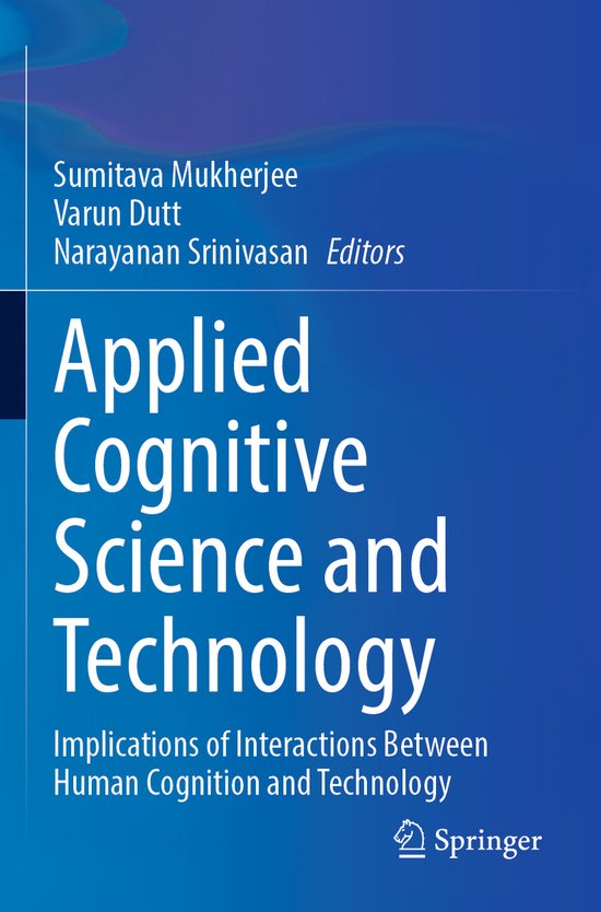 Applied Cognitive Science and Technology - cover