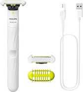 Bol.com Philips OneBlade Intimate - Unisex - Wit - Scheerapparaat en trimmer voor intieme delen - Inclusief extra mesje - QP1924/30 aanbieding