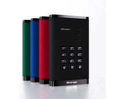 iStorage diskAshur3 SSD – externe Solid State Drive – 512GB – USB – 256-bit – Zwart