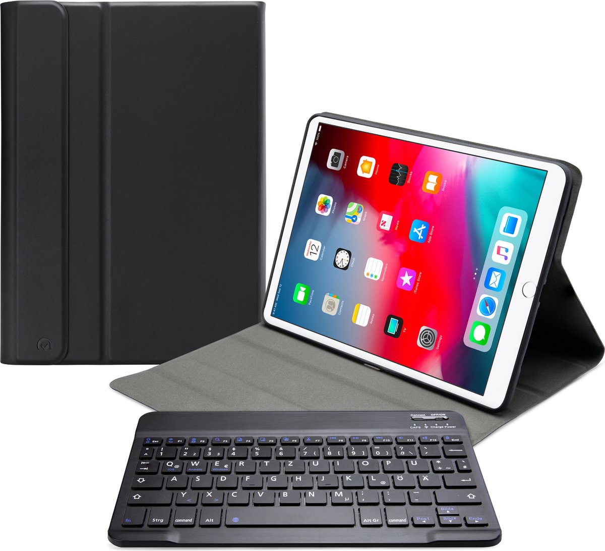 Mobilize Tablethoes geschikt voor Apple iPad Pro 9.7 Inch (2016) Hoes | Mobilize Detachable Bluetooth Keyboard -