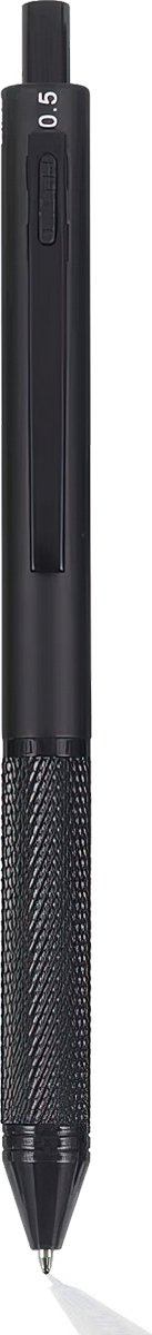 Ainy - 4-in-1 Gravity Sensing Pen Zwart | Metalen pen met 3 kleuren inkt (zwart, blauw en rood) + vulpotlood en gum | Incl. navullingen | Multifunctioneel gadget pennen