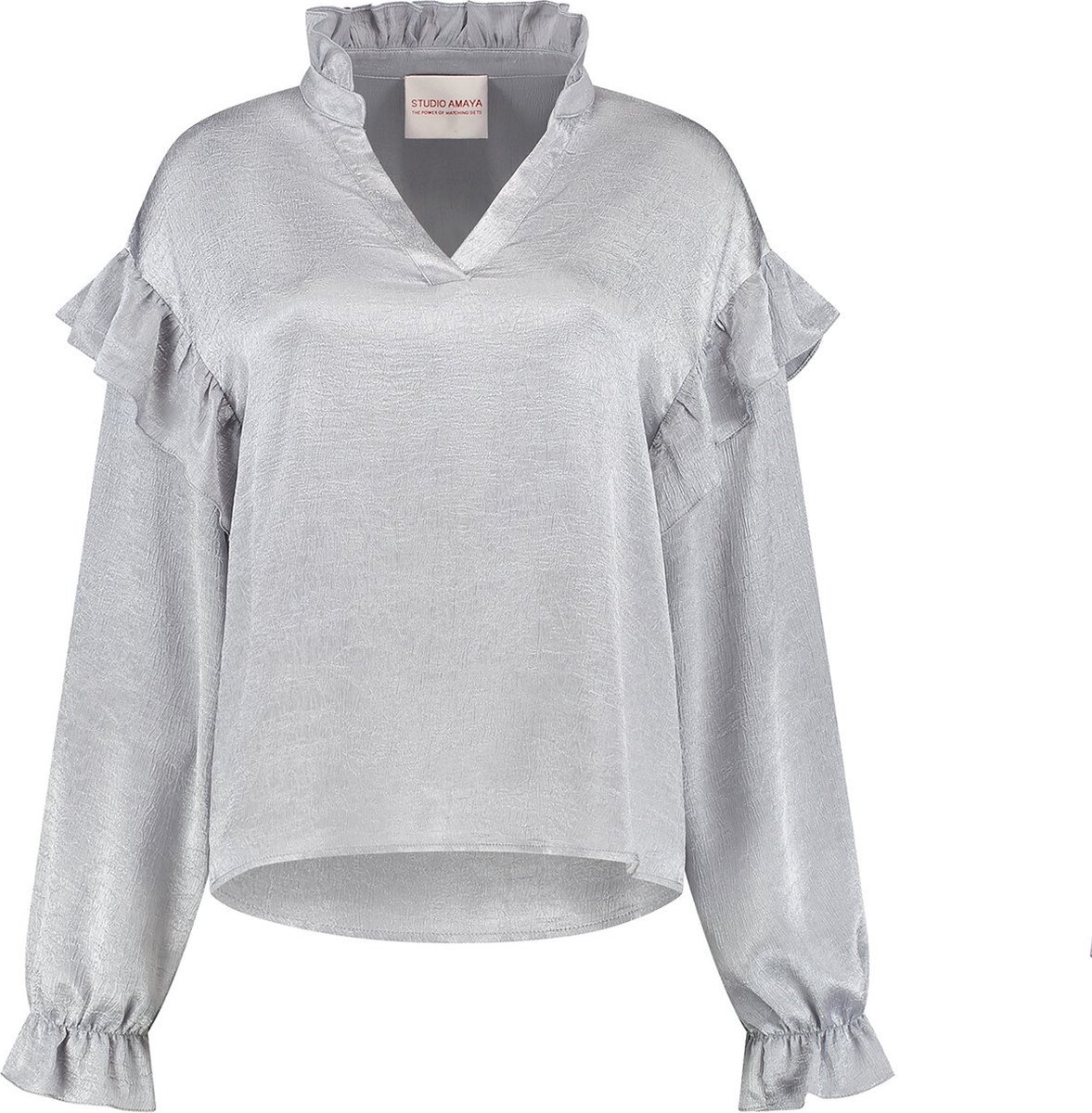 Studio Amaya Elena Dames - Jurken - Grijs - Maat L