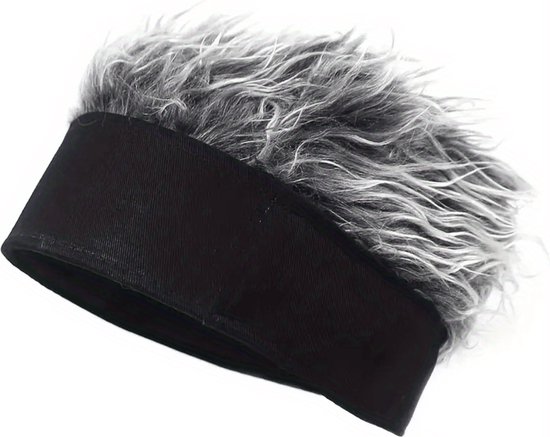 Bovista Perruques Femme & Homme - Perruque Homme - Homme - Postiche - Carnaval - Perruque - Zwart