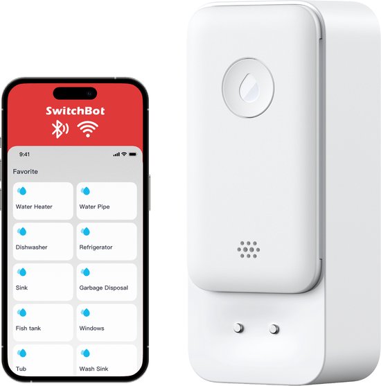 SwitchBot Waterlekdetector - wit