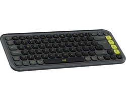 Logitech POP Icon Keys - Draadloos Toetsenbord - Bluetooth - Qwerty US - Graphite Green