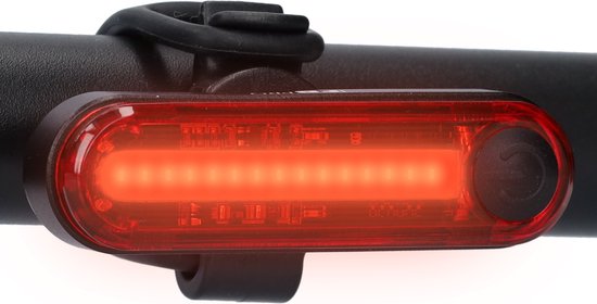 LED fietslamp - Achterlicht fiets - Fietslicht - Zeer compact fietslampje - 3.7V - Hoge helderheid - Verschillende standen - Micro USB oplaadbaar - Zwart — afbeelding 3