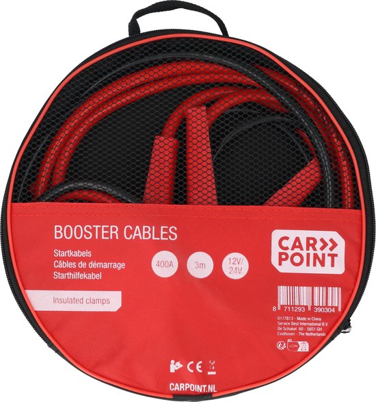 Carpoint Startkabel 400A Geïsoleerde Klemmen
