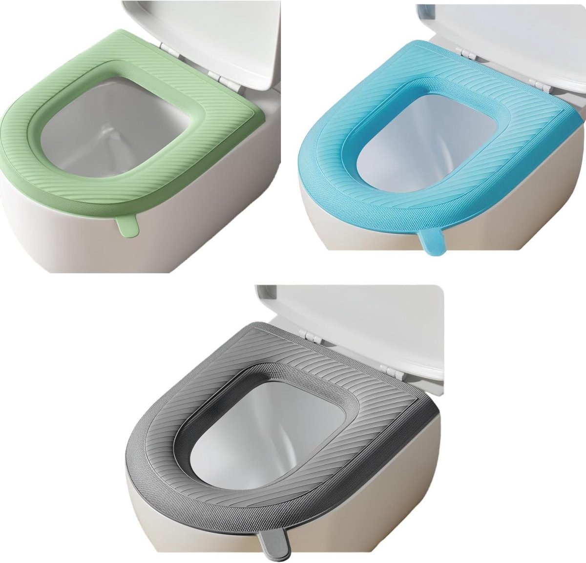 Goedkoopste Luvetrex ® Comfortabele en Warme Toiletbril Hoes voor Standaard en Reis Toiletten