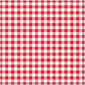 Oktoberfest - 30x serviettes rouges à carreaux blancs 33 x 33 cm - Serviettes en papier jetables - Décorations de fête / décorations