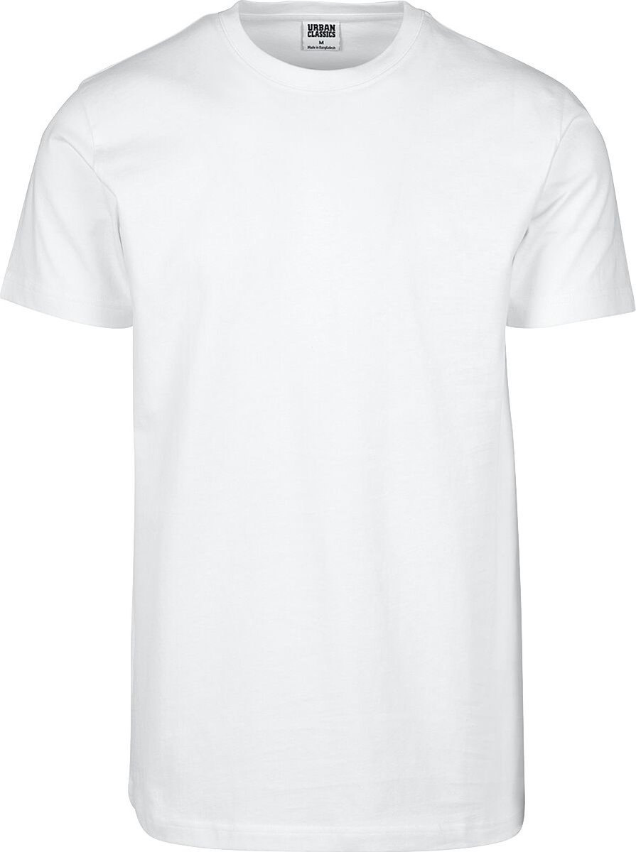 Urban Classics Basic Tee Heren T-shirt – XL Wit