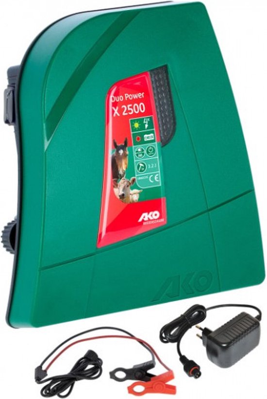 AKO Duo Power X2500 combi schrikdraadapparaat, 230V/12V