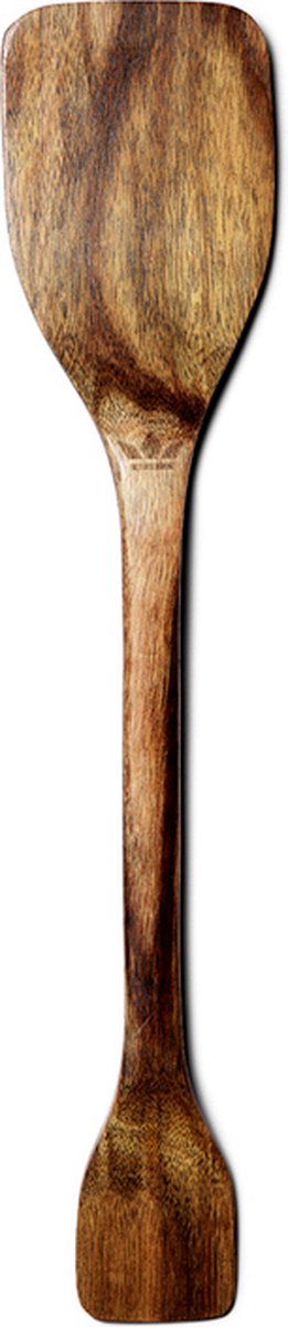Dutchdeluxes - Luxe acacia Keukengerei - Bakspade met Proeflepel - Bruin