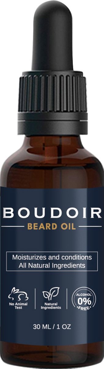 Boudoir Baardolie -baardolie - sandelhout - baardverzorging - baardgroei - 30 ML
