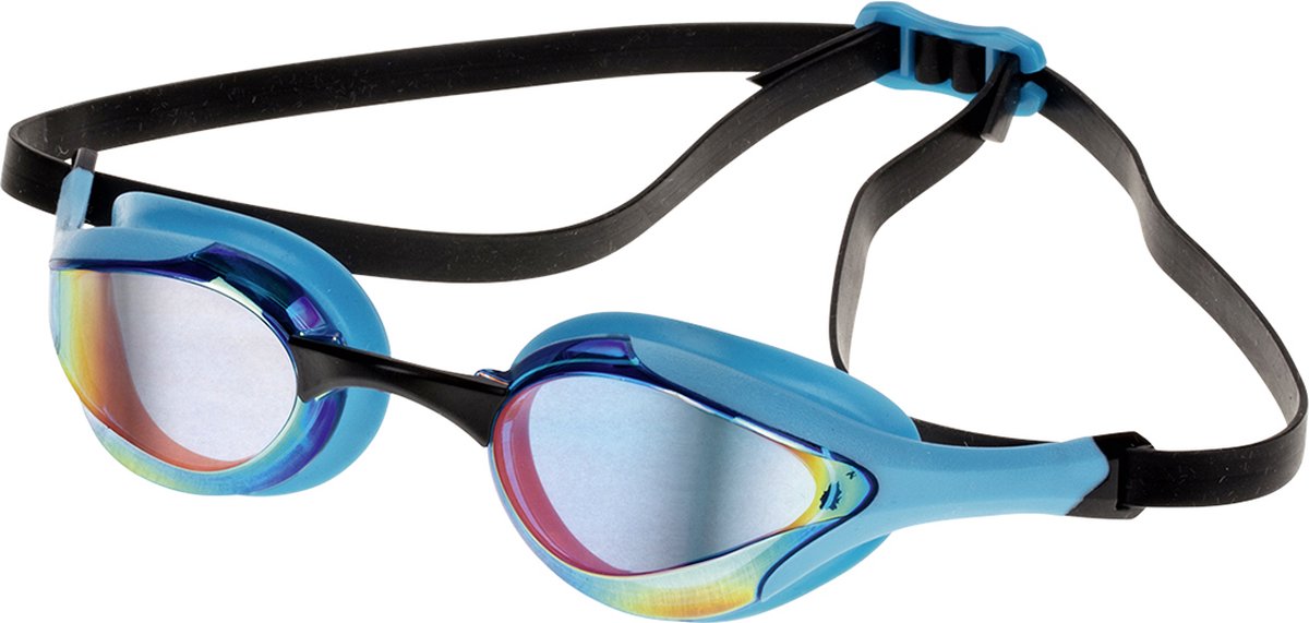 Aquafeel Competition Zwembril Leader Mirrored Lichtblauw