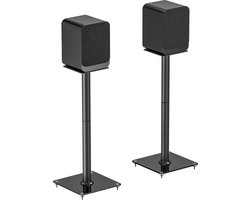 VDD Gaming Speaker Standaard - Universele Speaker Standaard - Vloerstandaard - Luidspreker Standaard - set van 2 stuks - 76.5 cm hoog - 25 kg belastbaar