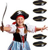 Chapeau De Pirate Noir Enfant – Mousse Rigide – Déguisement, Carnaval – Rubies – Accessoire