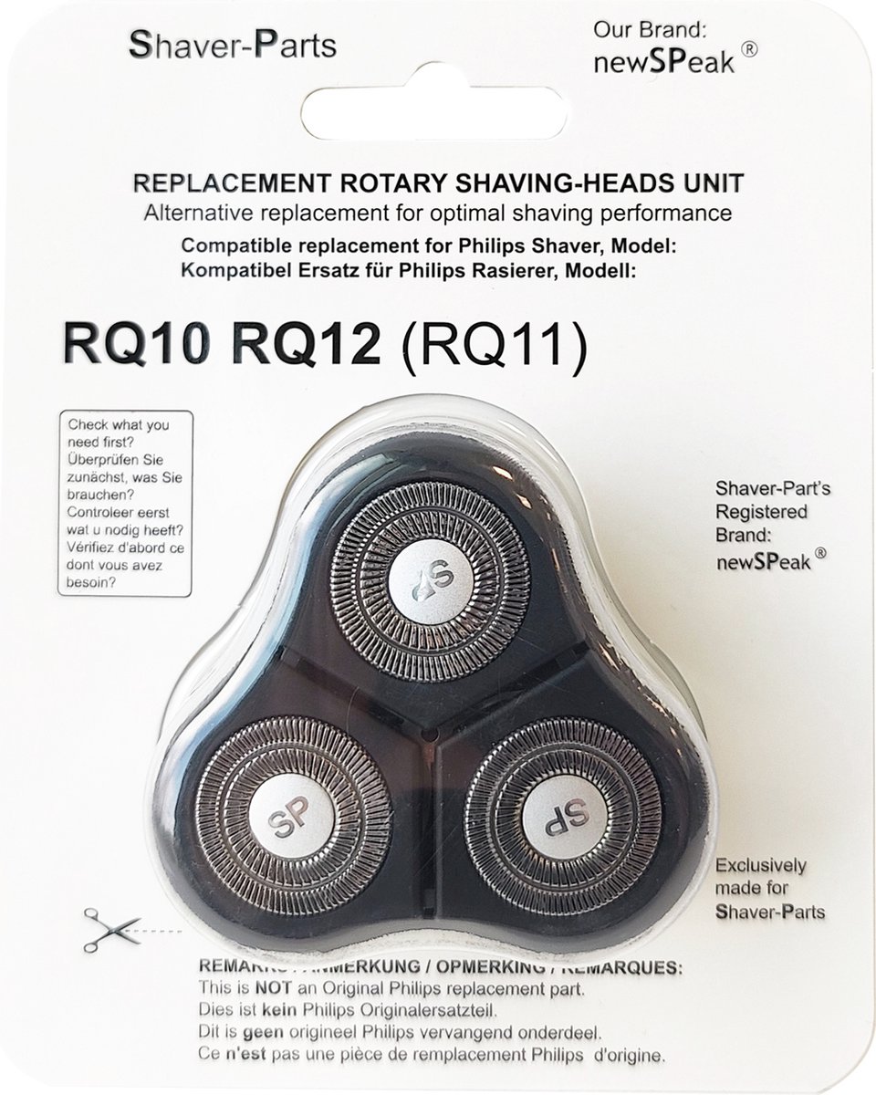 Shaver-Parts Scheerhoofd Alt Rq10/rq12