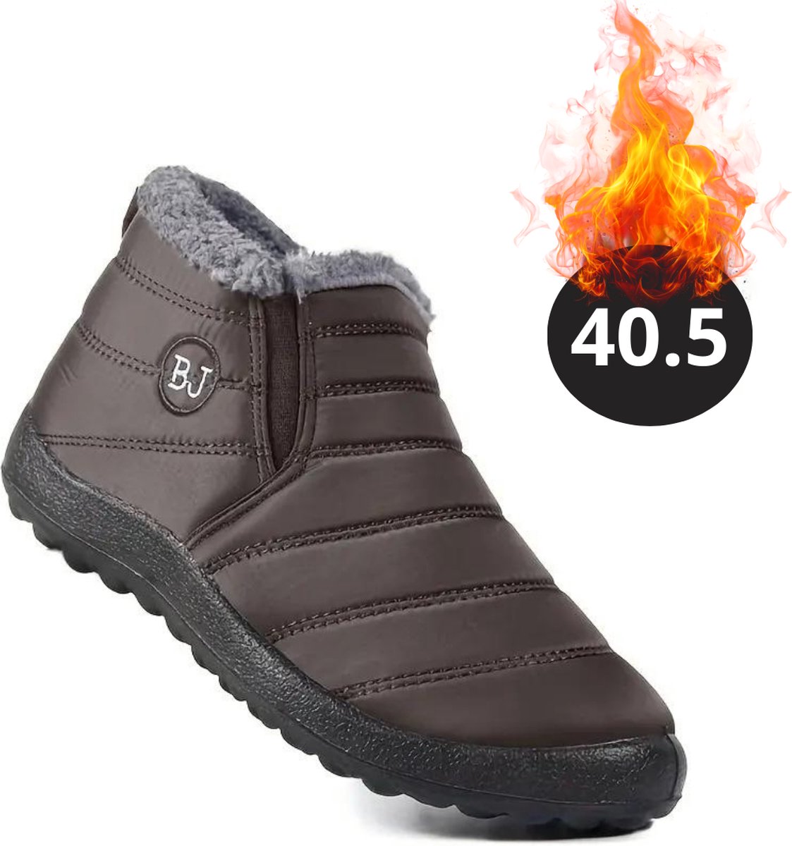 Livano Snowboots Sneeuwschoenen Sneeuwboots Dames Wintersport Ski Skischoenen – 40.5 Laag Creme