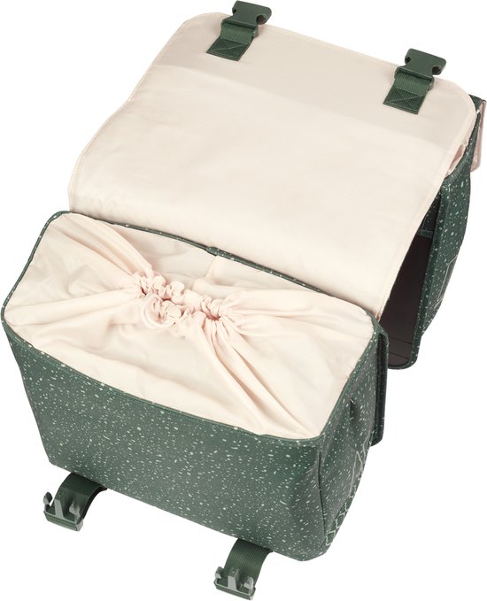Basil Flair dubbele fietstas, 35L, groen van Basi — afbeelding 5