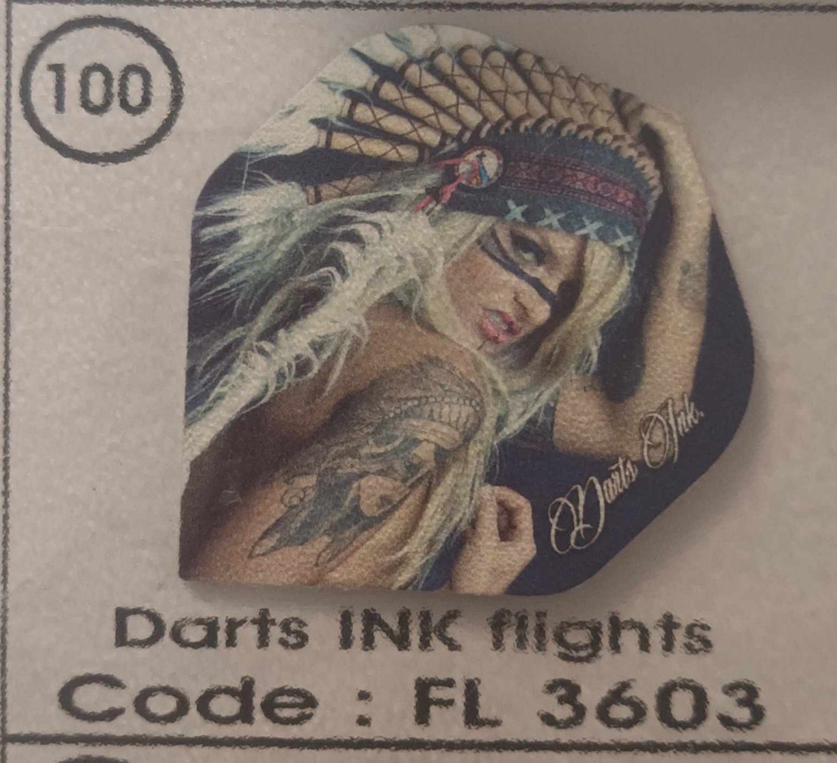 Dart Flights - 10 sets (30 stuks) - 100 micron - 3603