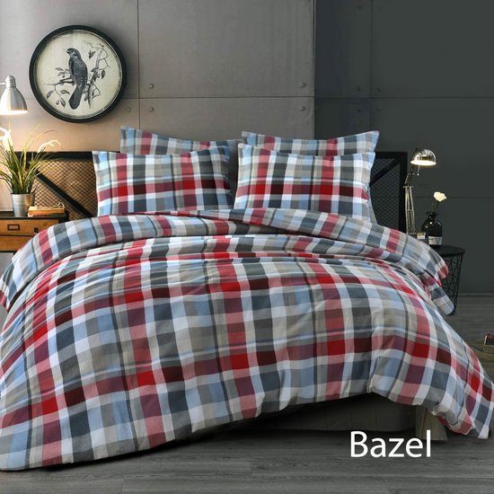 Day Dream Bazel - Flanel - Dekbedovertrek - Tweepersoons - 200x200/220 cm - Multi — afbeelding 5