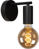 Lucide LEANNE - Wandlamp - 1xE27 - Zwart