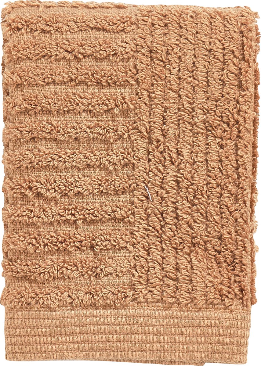 Zone Denmark Classic Washandjes - 30 x 30 - Gezichtsdoekjes Hotelkwaliteit - Hoge Absorptie - 100% katoen - 600 g/m2 - Mandarine