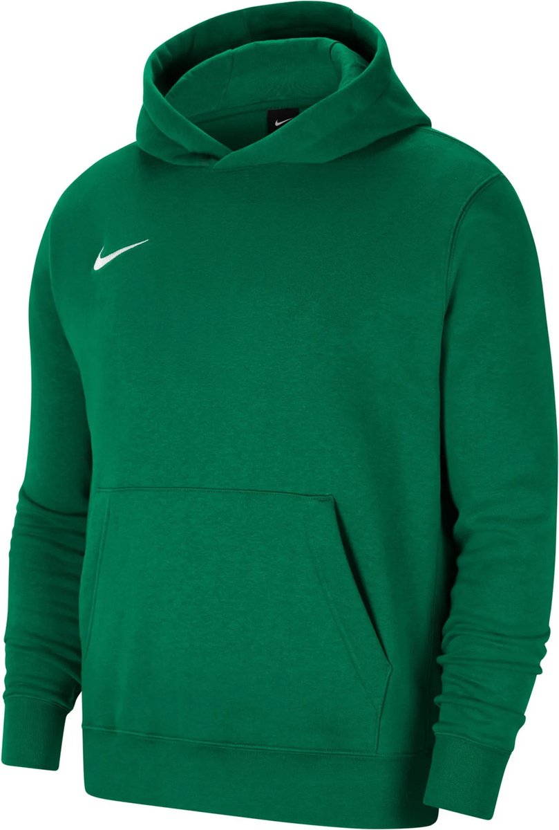 Nike - Park 20 Fleece Hoodie Junior - Groene Trui-128 - 140