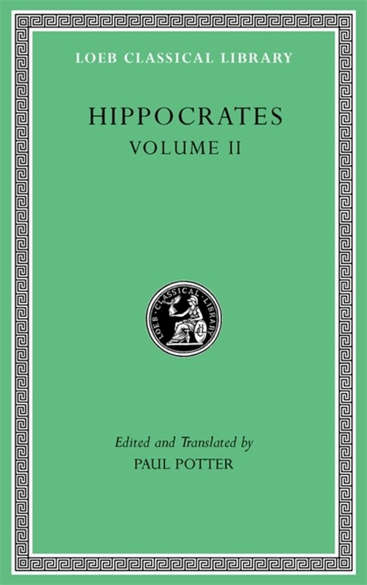 Loeb Classical Library- Hippocrates, Volume II - cover