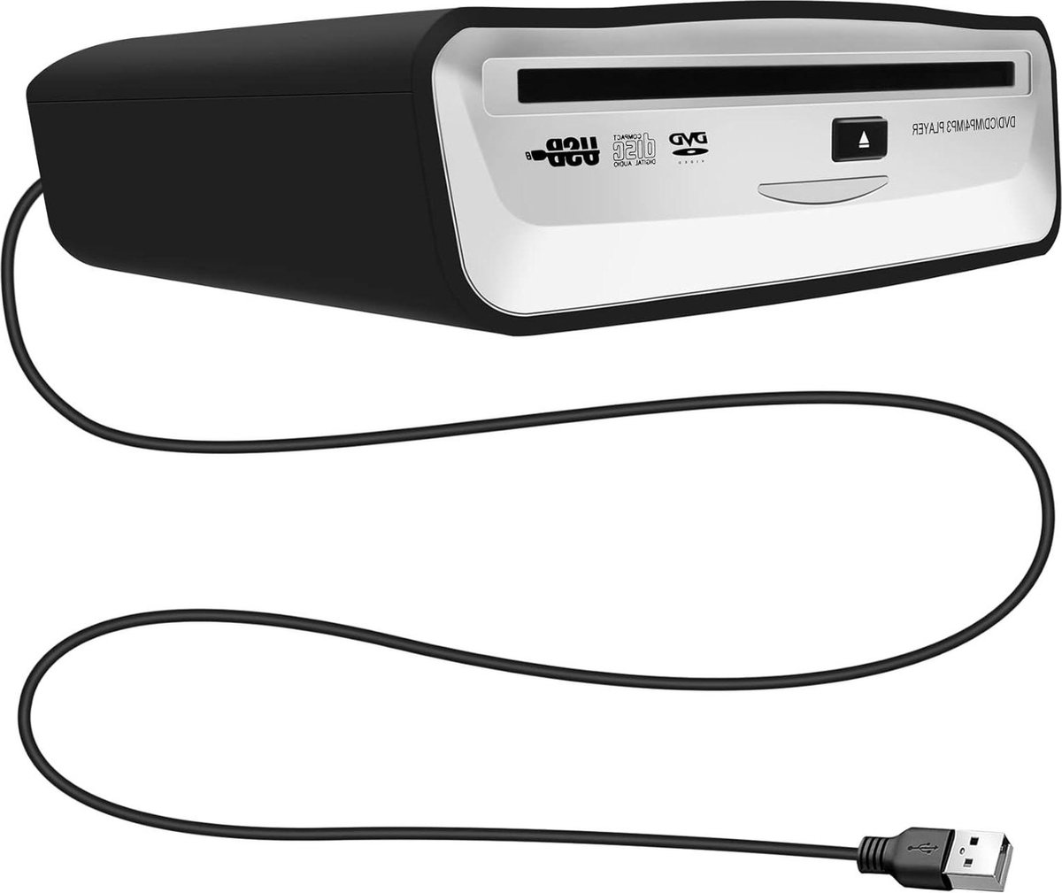 Image of 2.0 interface autoradio CD-DVD speler voor Android apparaten met USB - Stereo Extern