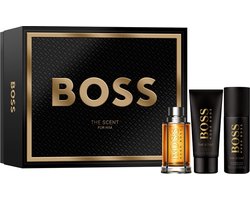 Hugo Boss The Scent - Eau De Toilette Spray 100 ml + Deodorant Spray 150 ml + Shower Gel 100 ml - Geschenkset