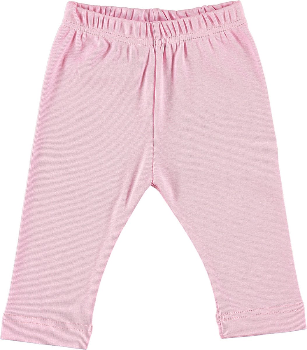 Baby legging roze 74-80 biologisch katoen