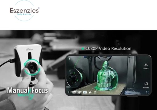 Mintion Beagle-Kamera für 3D-Drucker, 1080P, Plug-and-Play mit