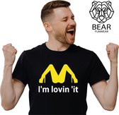 I'm lovin' it | Funshirt | Grappig t-shirt | Maat XXL