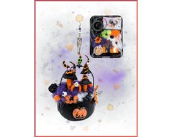 Fantasyatelier - Doe het zelf knutsel pakket - Halloween - Kasteel in een ketel