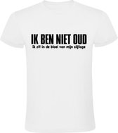 Verjaardag Shirt 40 50 60 Jaar - Ik ben niet oud - Grappig Man - Pensioen