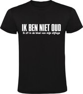 Je ne suis pas vieux, je suis dans la fleur de l'âge T-shirt Homme | Anniversaire | Père | papa | Grand-papa | Pension | drôle | cadeau | présent  | chemise