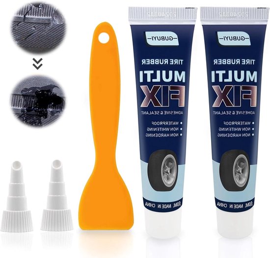 ZHONG AN 4 stuks bandenreparatiegereedschappen, 40 mm x 55 mm wolfraamstalen slijpschijven, patch-roller en schraper voor autobandenreparatie, slijpen en polijsten