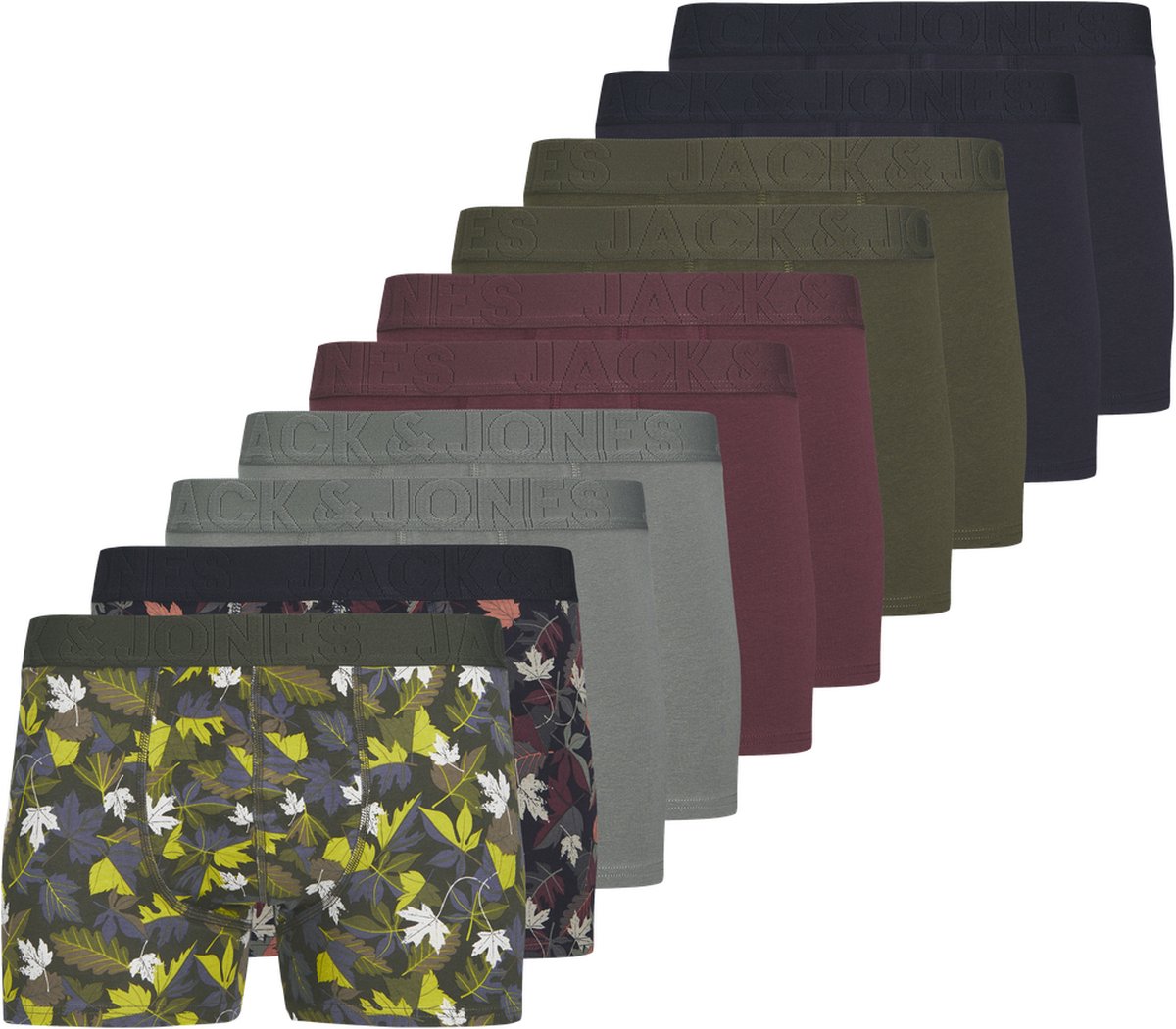 JACK&JONES - JACCOLLIN TRUNKS 10 PACK - Heren - Onderbroeken