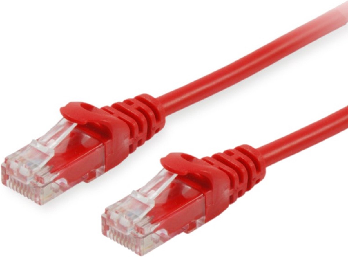 Equip 603121 netwerkkabel Rood 0,15 m Cat6a U/UTP (UTP)