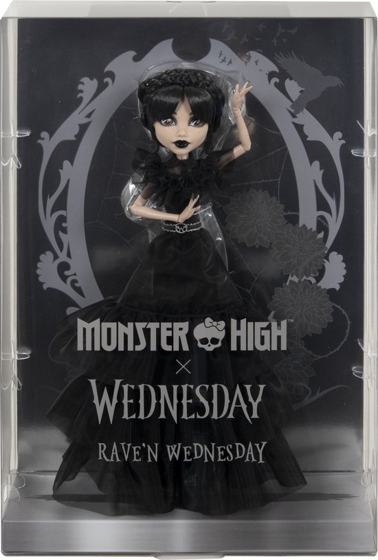 Monster High Rave'N Wednesday - Modepop van Mattel — afbeelding 5