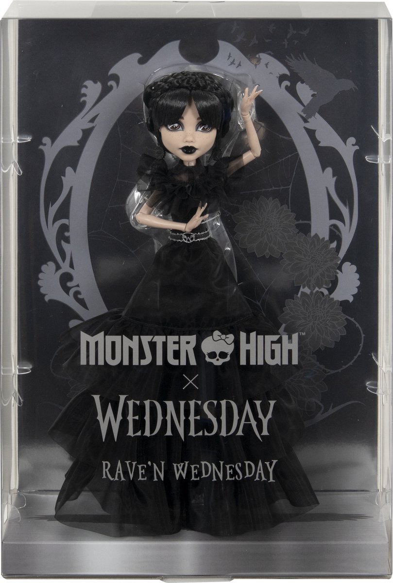 Monster High Rave'N Wednesday - Modepop — afbeelding 5