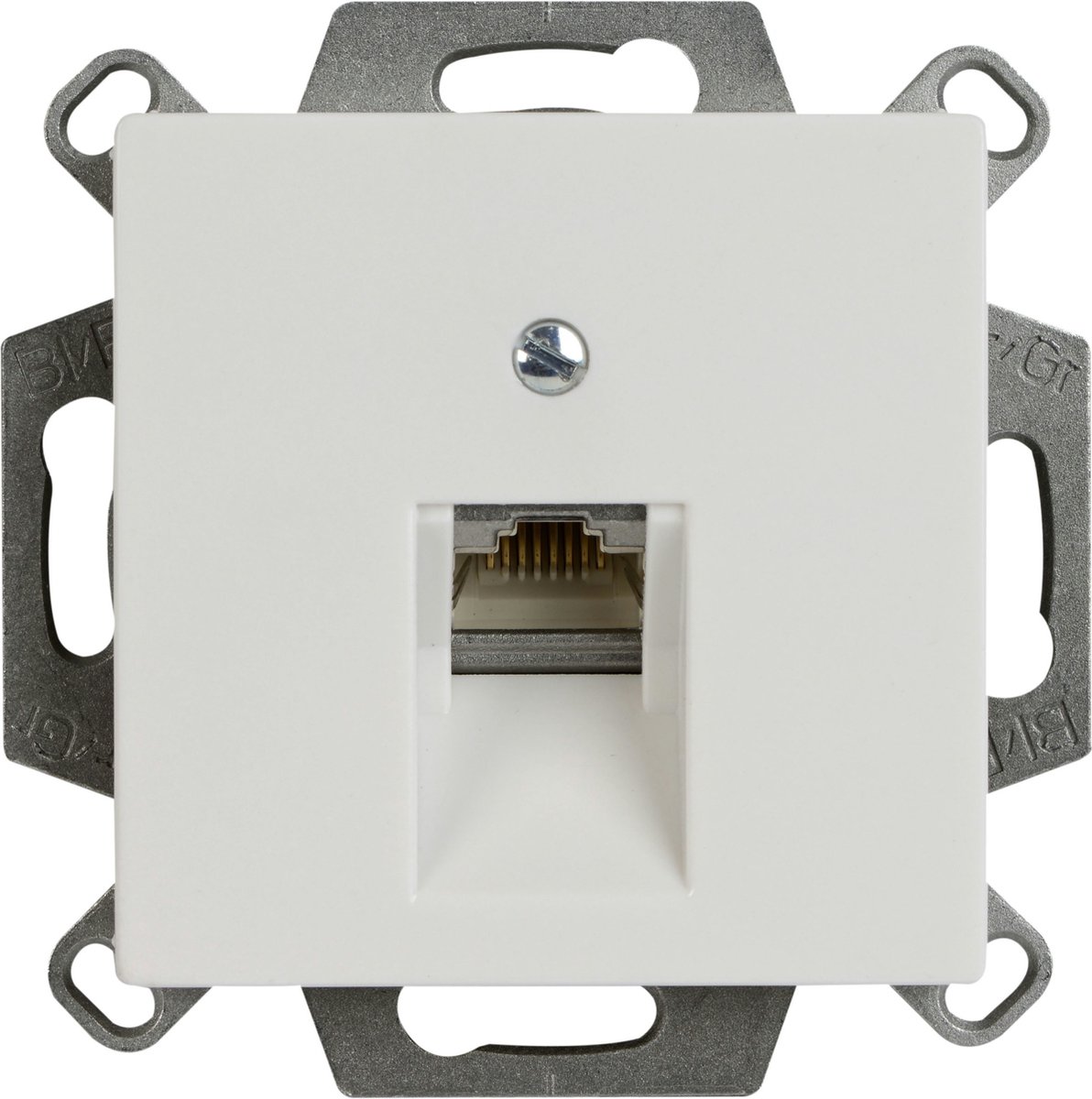 Jung Inbouw Contactdoos 1-voudig AS500 CAT5 Wit