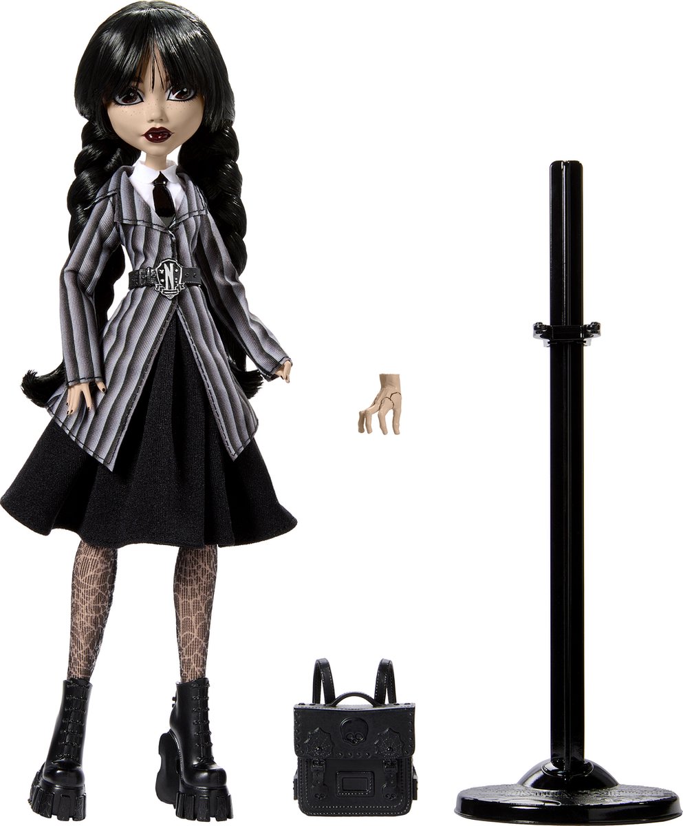 Monster High Wednesday Addams - Modepop — afbeelding 2