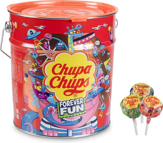 Chupa Chups - The Best of Tin - 150stuks - festival essentials