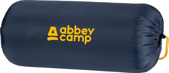 Abbey Camp Opblaasbare Slaapmaat - 195 x 70 x 9 cm - Blauw/Grijs van Abbey Camp — afbeelding 3